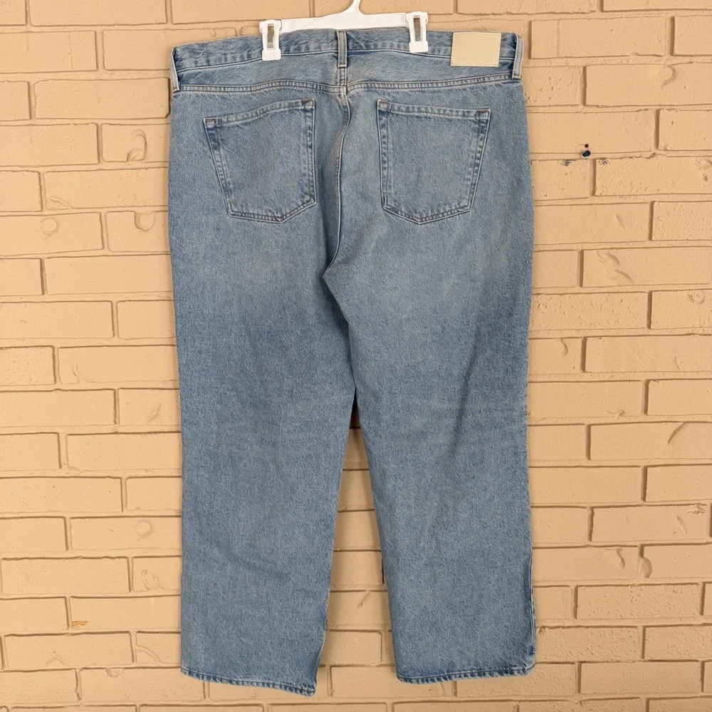 Citizens of Humanity Jeans Women 34 (42x28.5) Straight High Rise Blue Denim Neve - Picture 4 of 12